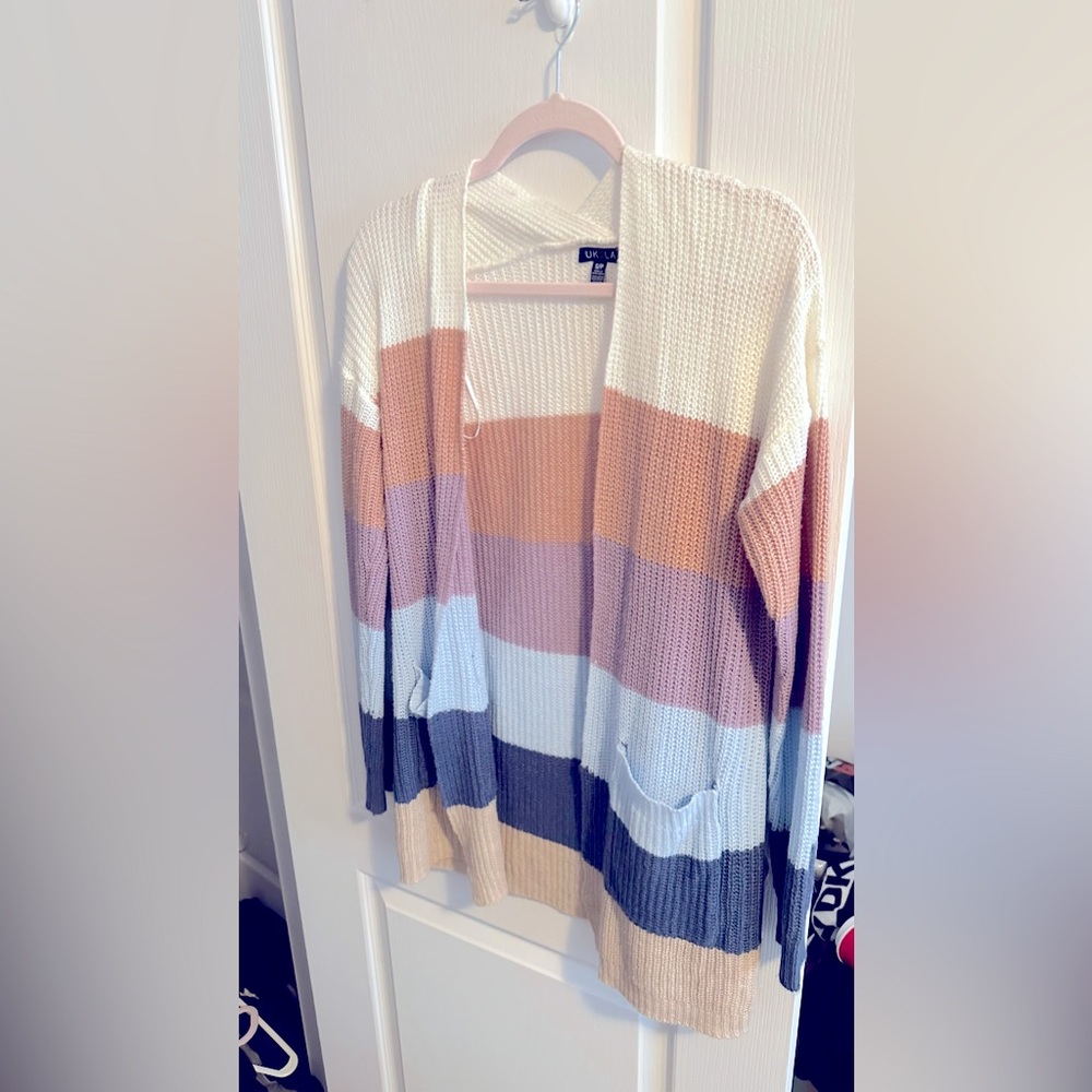 UKLA Colorblock Cardigan